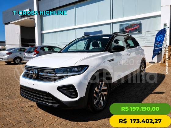 VOLKSWAGEN T-CROSS 1.4 250 TSI TOTAL FLEX HIGHLINE AUTOMÁTICO